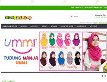 Tablet Screenshot of hudhudshop.com